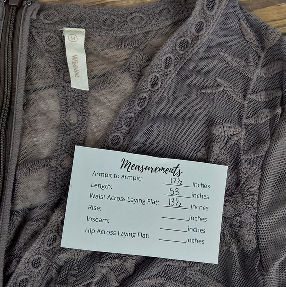 Wishlist Purple Overlay Lace Romper - Picture 13 of 14